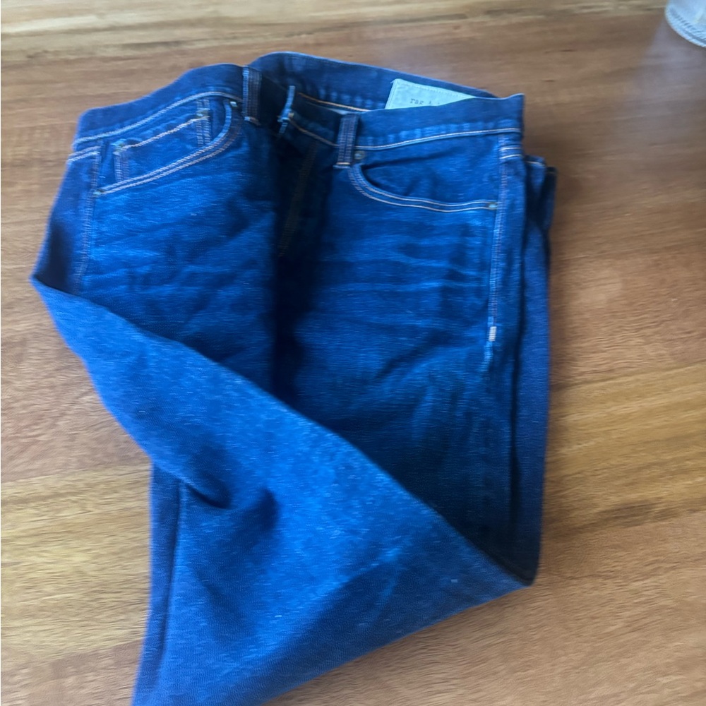rag & bone Men's Dark Blue Skinny Jeans